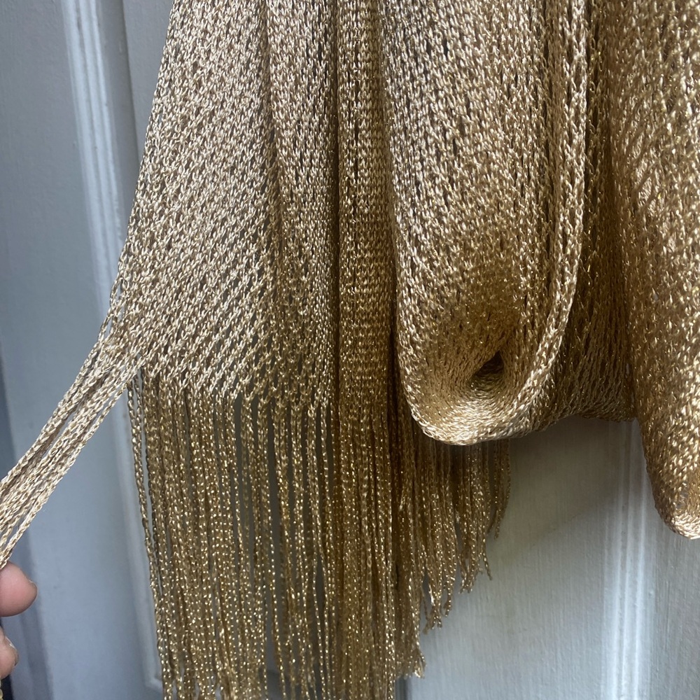 Lake Shore Drive Gold Scarf